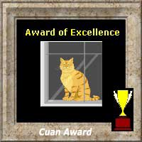 CuanCats Award of Excellence